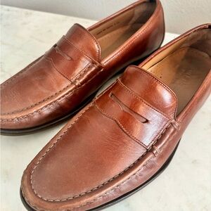 COLE HAAN Men’s Leather Loafers - Brown